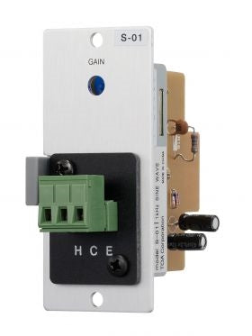 TOA S-01S 1kHz Sine Wave Signal Module, Terminal Block, 900 Series Module