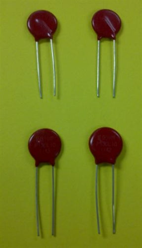 Littelfuse V130LA10AP Radial-Lead Disc Metal-Oxide Varistor (MOV) 14mm 130VAC / 175VDC