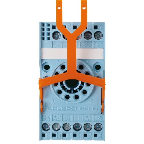 Releco S3-B Relay Base 11-Pin Din/Panel Mount One-Level Screw Terminal, 10A@300V
