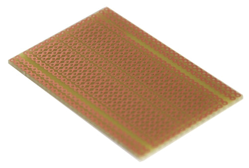 BPS Busboard SB400 Solderable PCB Breadboard for Permanent 400 Tie-Point Breadboard Projects, 76mm x 48mm (3.0" x 1.9")