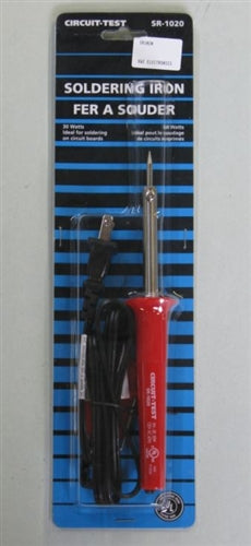 Circuit-Test SR-1020 Soldering Iron 30 Watt, cUL