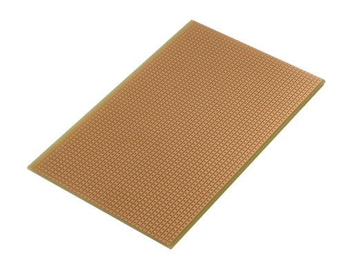 BPS Busboard ST3U STRIPBOARD-3U, Single-Sided, Uncut Strips, 100mm x 160mm (3.9" x 6.3")