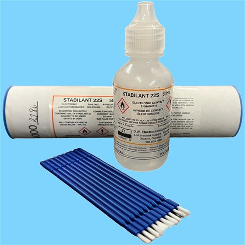 Stabilant 22S Contact Cleaner & Rejuvinator 50mL, 13mL of Stabilant 22 in 50mL Bottle **Isopropanol Not Included**