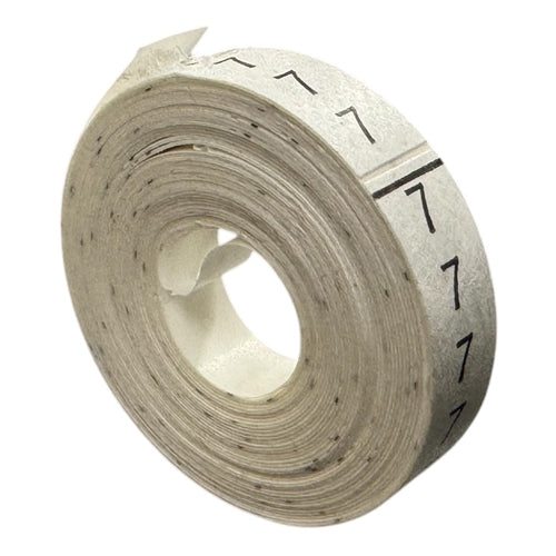Ziptape MMDR-MM Wire Marker Refill "7", Single Roll