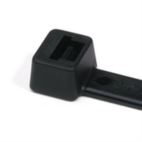Hellermann Tyton T120R0H4 Heavy Duty Cable Tie 15" Length 120LB Tensile Strength, Black 500/Pack