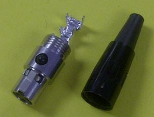 Switchcraft TA3FX 3 Pin Female Mini XLR Cable Mount Connector, Silver Pins, Nickel Housing, Tini-Qg