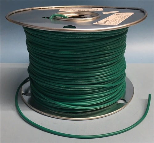 Wire 10AWG Green TEW 105C 600V CSA 105 Strand TEW10M-GRN (305M = Full Roll)