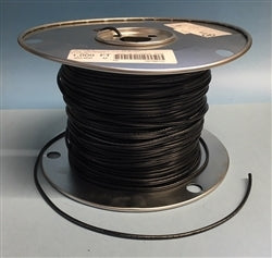Wire 14AWG Black TEW 105C 600V CSA 41 Strand TEW14M-BLK (305M = Full Roll)