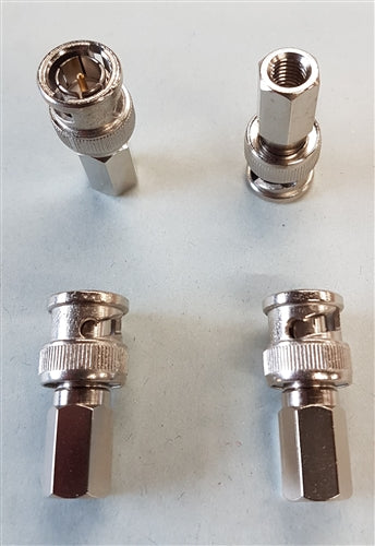 B&L RF BNC Twist-On Male Connector for RG59/62 75 Ohm TOBNC17-59/62