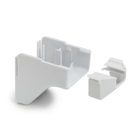 Hellermann Tyton TSR1W-50 Ceiling Drop 3/4" 2-Piece White