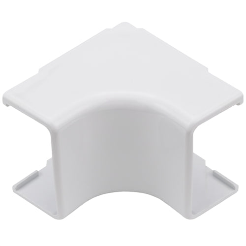 Hellermann Tyton TSR2W-33-1 Internal Corner Cover 1.25" with 1" Bend Radius, White