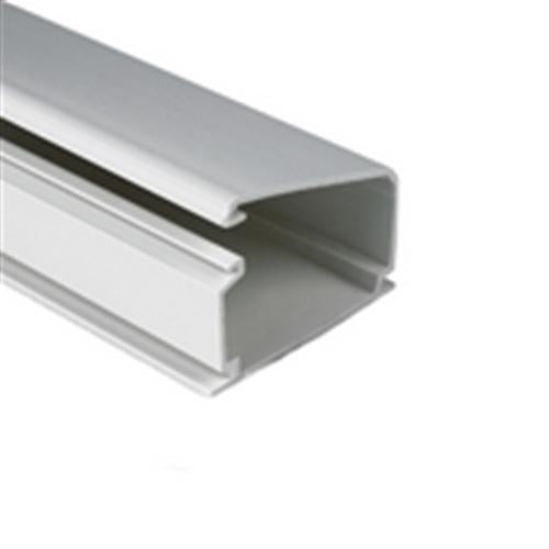 Hellermann Tyton TSR2W-6A One Piece Surface Raceway 1.25" x 3/4" 6 Feet Long, White