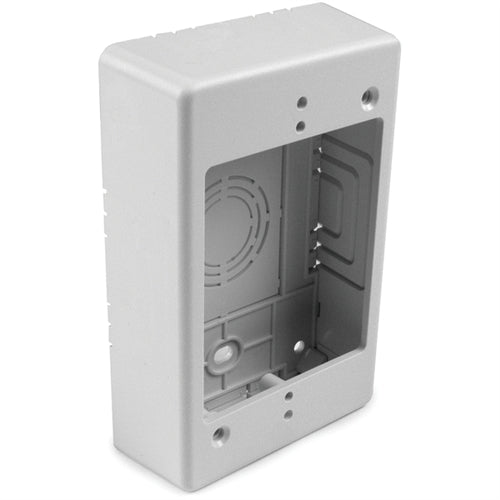 Hellermann Tyton TSRW-JB1 Single Gang Junction Box 1.25" Deep, White