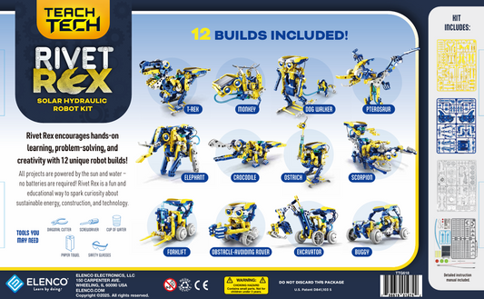Elenco TTG618 Teach Tech Rivet-Rex