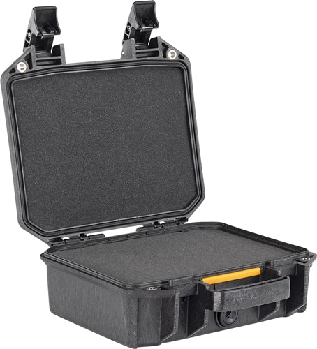 Pelican V100 Vault Case with Foam, Black (ID 11" x 8" x 4.50") Foam Not Pick N Pluck, Mfr# VCV100-0020-BLK-CA