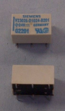 Siemens 24V CSA SMD SPDT Low Signal Relay V23026D1024B201 **CLEARANCE**