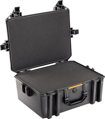 Pelican V550 Vault Case with Foam, Black (ID 19"L x 14"W x 8.5"D) Mfr# VCV550-0000-BLK-CA