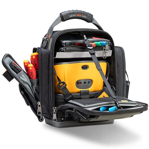 VETO PRO PAC MB5B TESTER BAG DESIGNED FOR A MULTIFUNCTION TESTER (MFT) (H:15" W:15" D:8") VPP10531