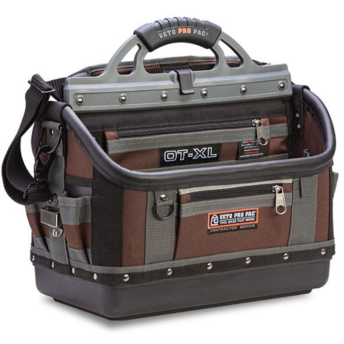 VETO PRO PAC OT-XL EXTRA LARGE OPEN TOP TOOL BAG (W:9.5" L:16.5" H:17") VPP10040