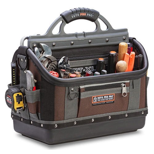 VETO PRO PAC OT-XL EXTRA LARGE OPEN TOP TOOL BAG (W:9.5" L:16.5" H:17") VPP10040