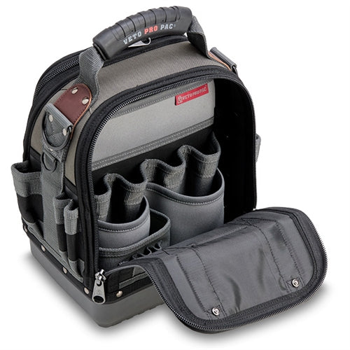 VETO PRO PAC TECH-MCT RB FULL-FEATURED COMPACT TOOL BAG (H:14" W:12" D:8.5") VPP10930
