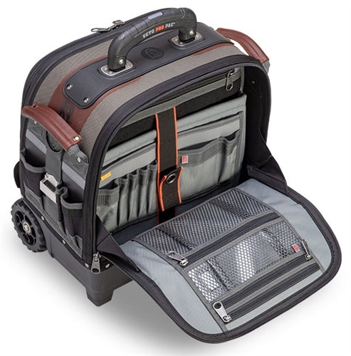 VETO PRO PAC TECH-XL WHEELER, COMES WITH TOOL & METER POCKET PANELS (H:19" W:20" D:12.5") VPP10260