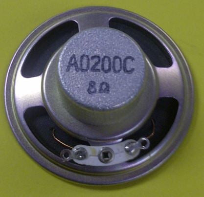 Marsland 8 Ohm 0.2W Speaker X-A0200 50mm Round x 18.7mm Deep