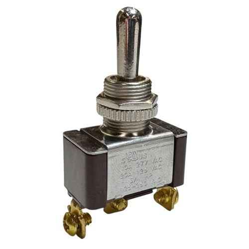 Eaton XTD2E2A Toggle Switch SPDT (On)-Off-(On), 20A@125VAC, 10A@277VAC, 3/4HP, Up to 15A@28VDC, Screw Terminals