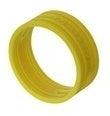 Neutrik XXR-4 Yellow Colored Coding Ring, Fits NCXX Connector Without Unsoldering Insert