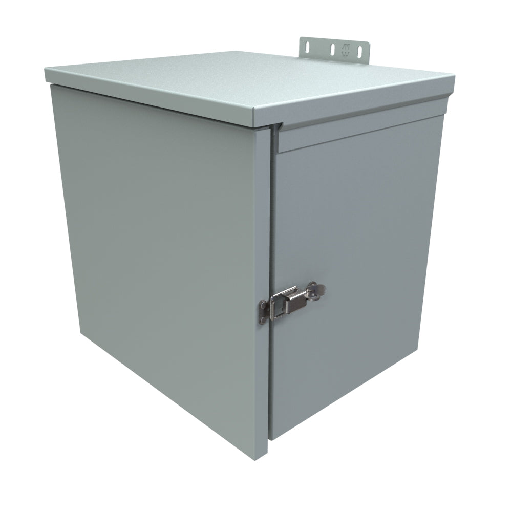 Hammond C3R121210HCR Type 3R Junction Box Hinge Cover - 12" x 12" x 10" - Galvanized/Gray