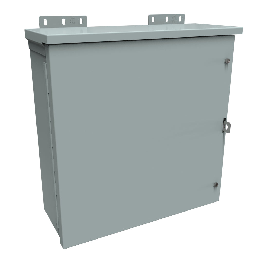 Hammond C3R16166HCR Type 3R Junction Box Hinge Cover - 16" x 16" x 6" - Galvanized/Gray