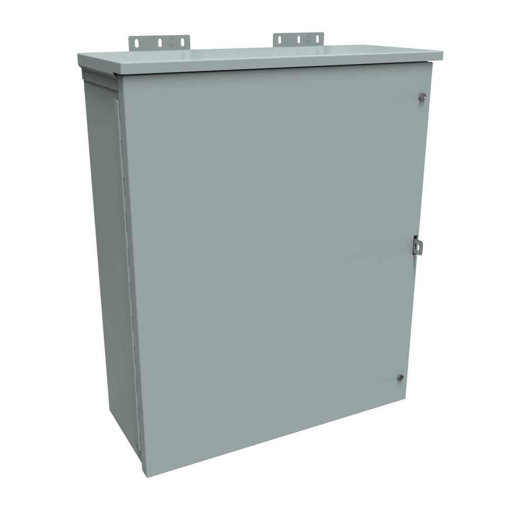 Hammond C3R24208HCR Type 3R Junction Box Hinge Cover - 24" x 20" x 8" - Galvanized/Gray