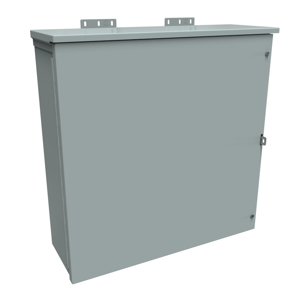 Hammond C3R24248HCR Type 3R Junction Box Hinge Cover - 24" x 24" x 8" - Galvanized/Gray