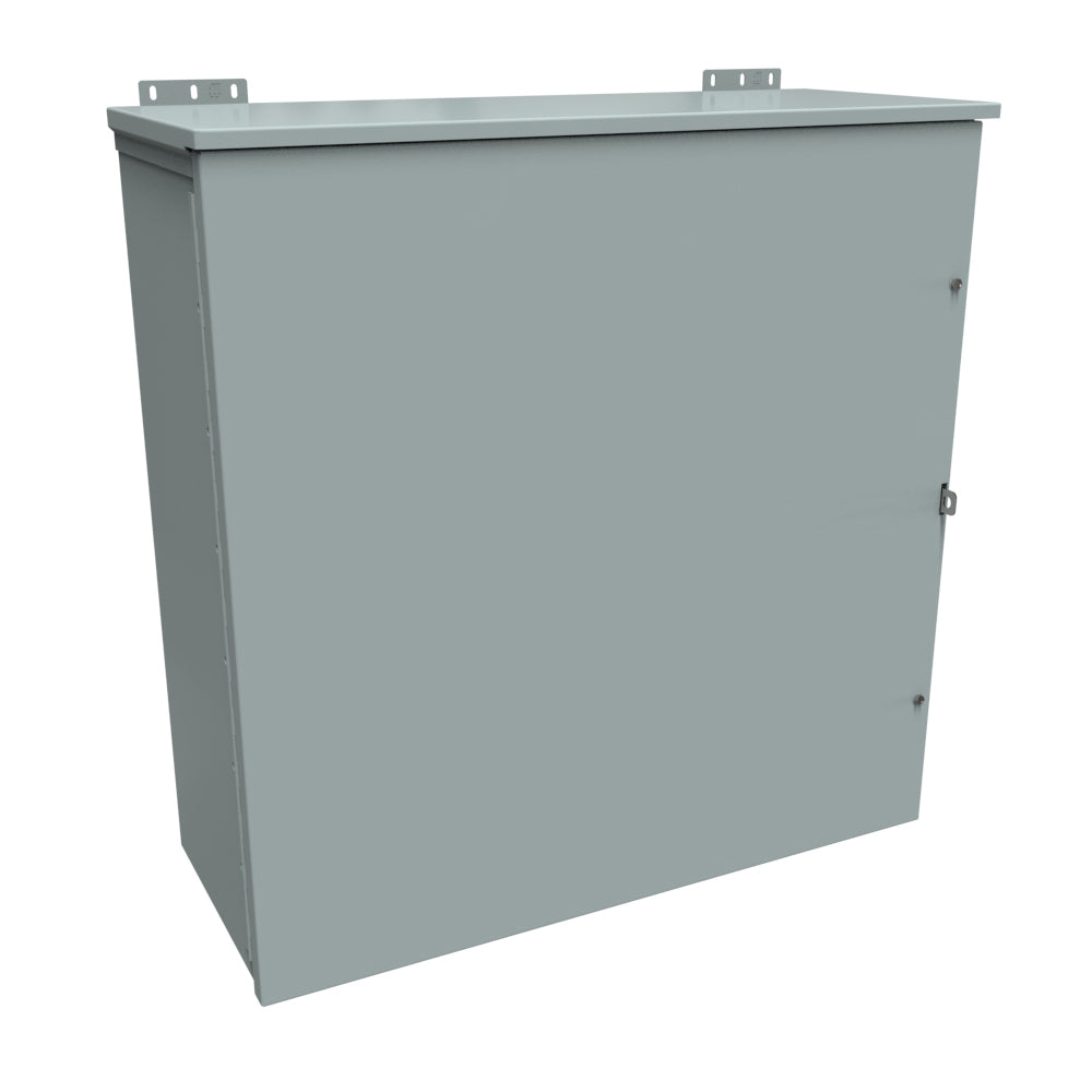 Hammond C3R303012HCR Type 3R Junction Box Hinge Cover - 30" x 30" x 12" - Galvanized/Gray