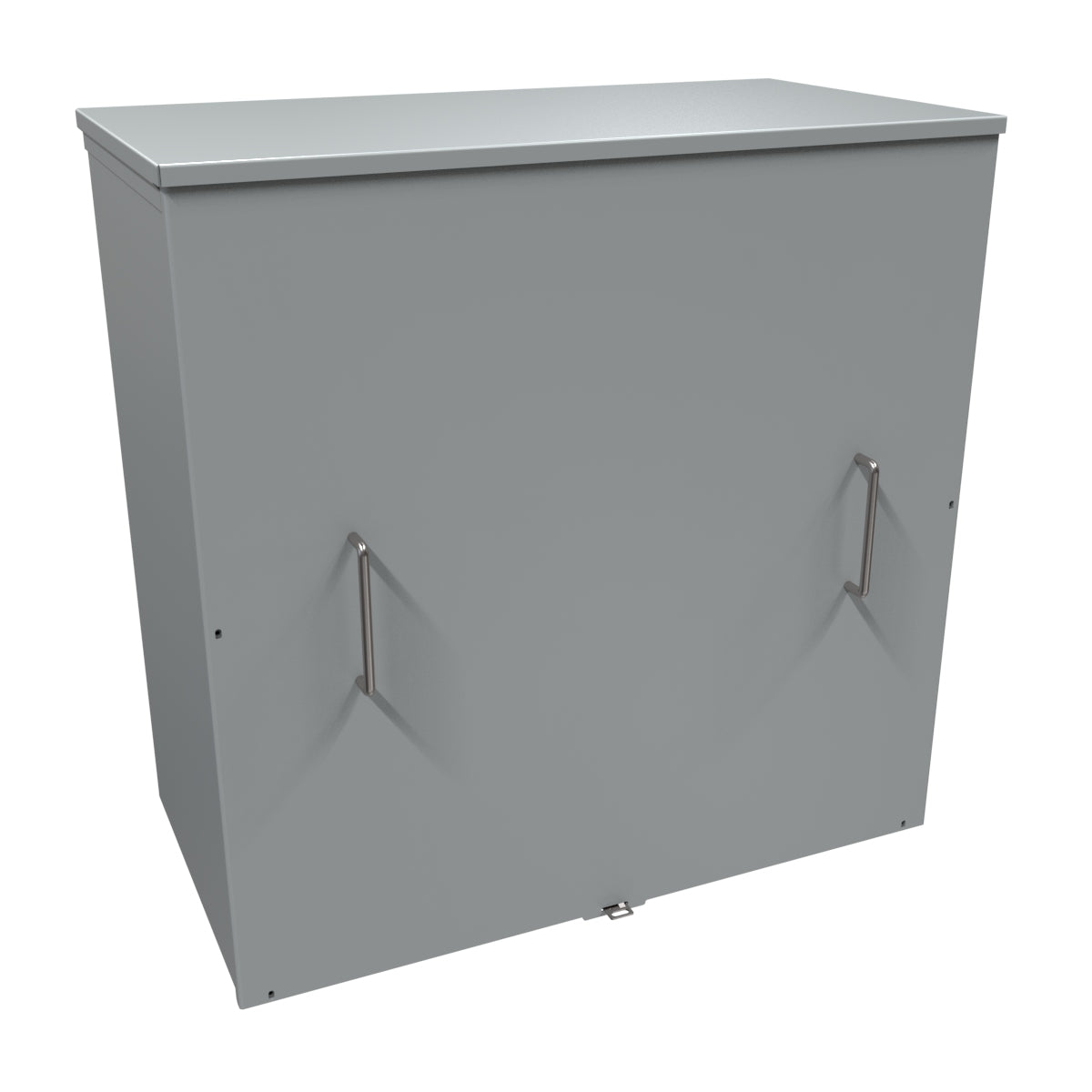 Hammond C3R303016SC Type 3R Junction Box Screw Cover - 30" x 30" x 16" - Galvanized/Gray