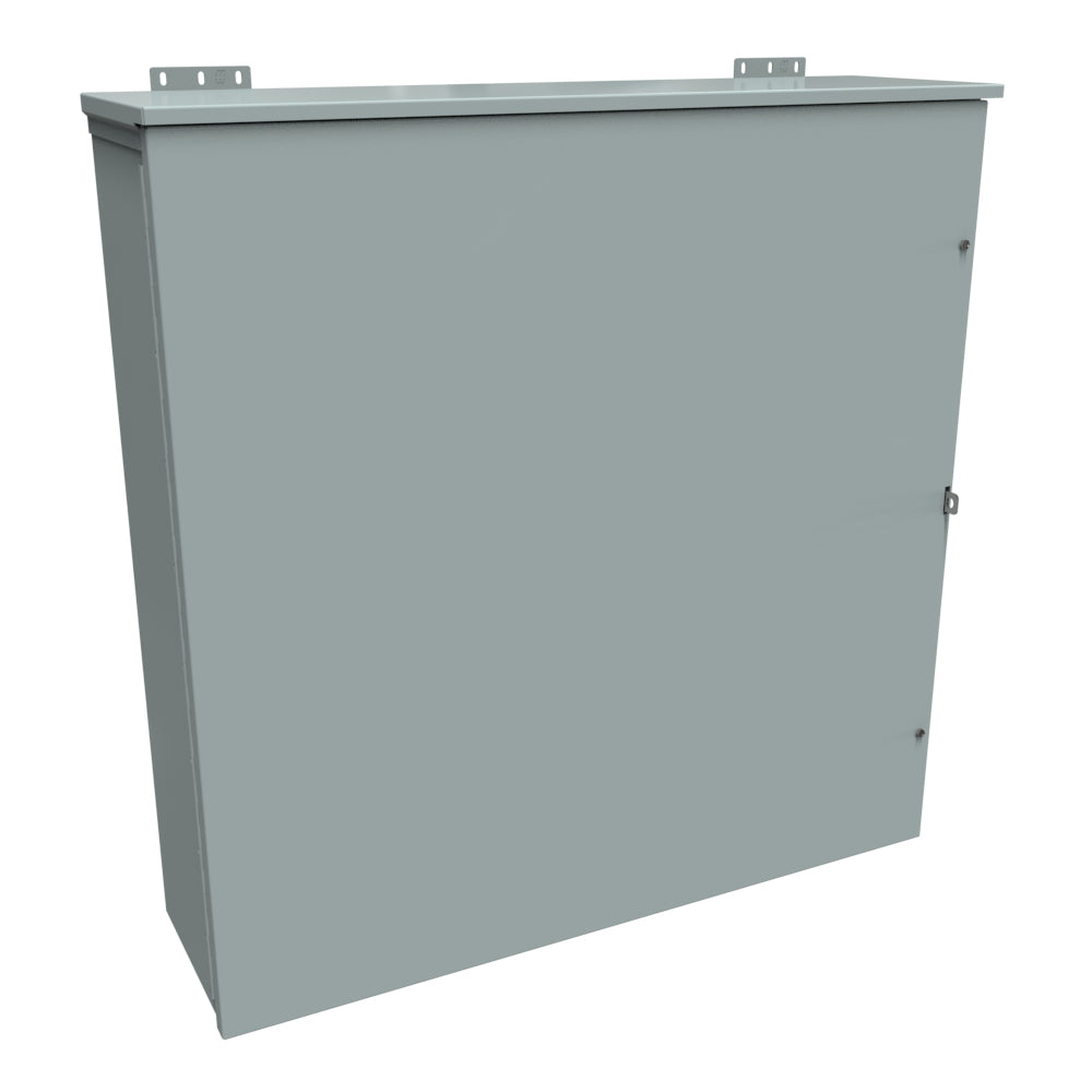 Hammond C3R363610HCR Type 3R Junction Box Hinge Cover - 36" x 36" x 10" - Galvanized/Gray