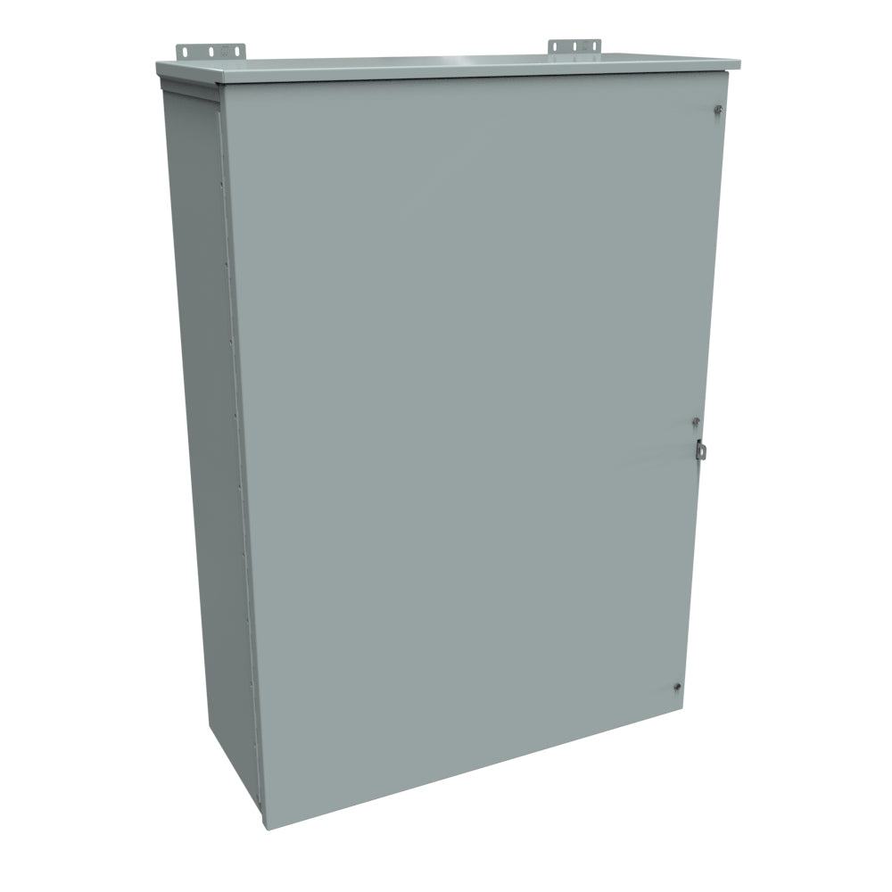 Hammond C3R423012HCR Type 3R Junction Box Hinge Cover - 42" x 30" x 12" - Galvanized/Gray