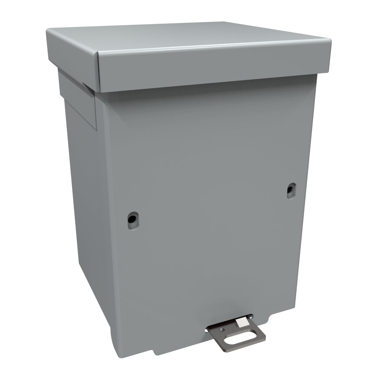 Hammond C3R644SC Type 3R Junction Box Screw Cover - 6" x 4" x 4" - Galvanized/Gray