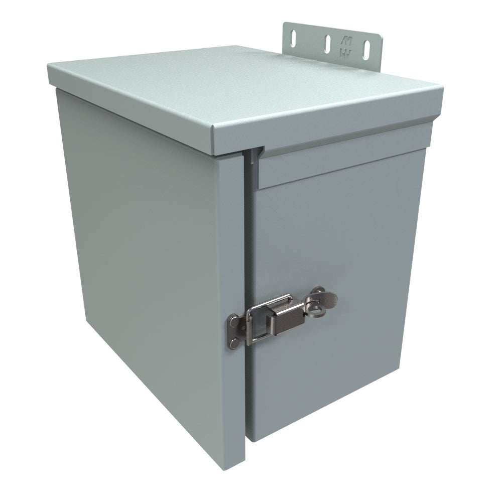 Hammond C3R886HCR Type 3R Junction Box Hinge Cover - 8" x 8" x 6" - Galvanized/Gray