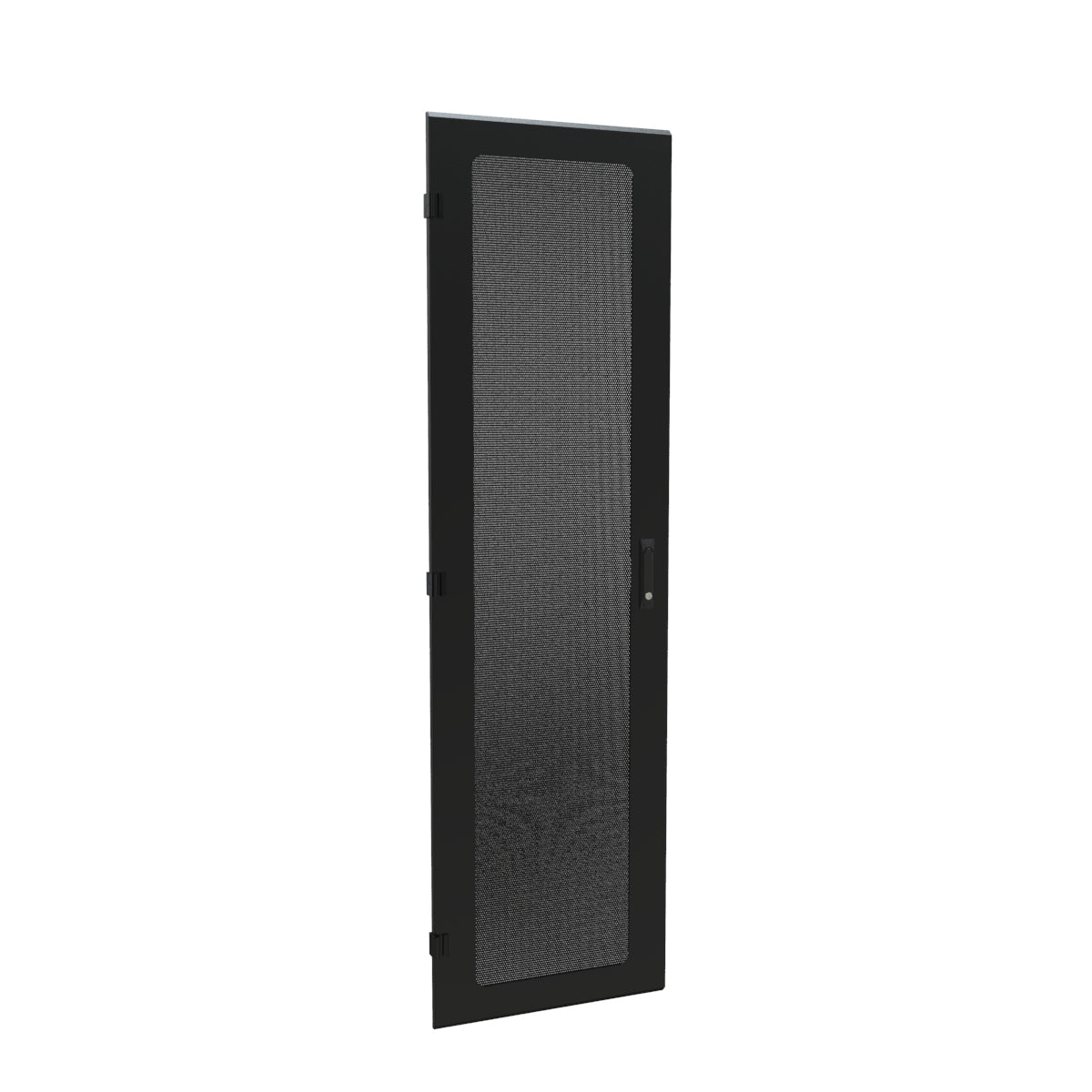 Hammond C4D2473VBK1 Vented Door, Locking Swing Handle, C4 Series, 42U x 24", 16 ga. Steel, RAL 9005 Black.