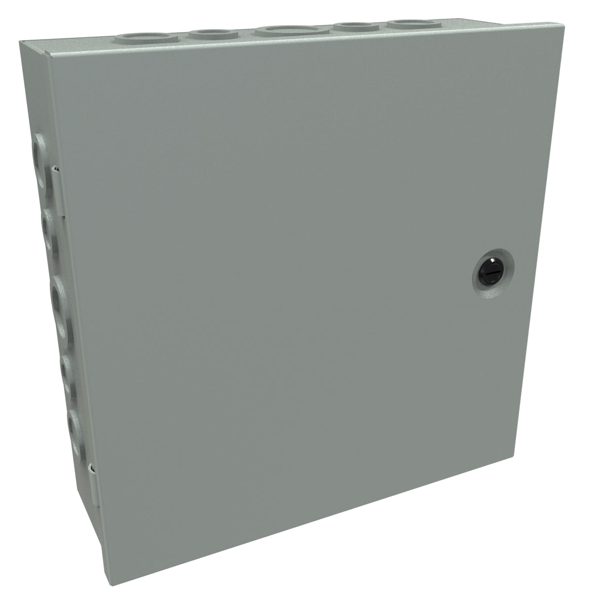 Hammond CHKO12124 Steel Enclosure with Hinged Lid (12" x 12" x 4") NEMA Type 1 & IEC 60529, IP20