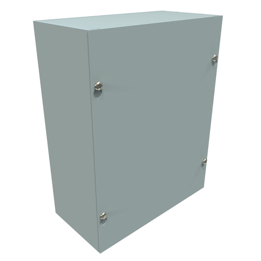 Hammond CS1084 Steel Junction Box N1 Screw Cover - 10" x 8" x 4" - Gray
