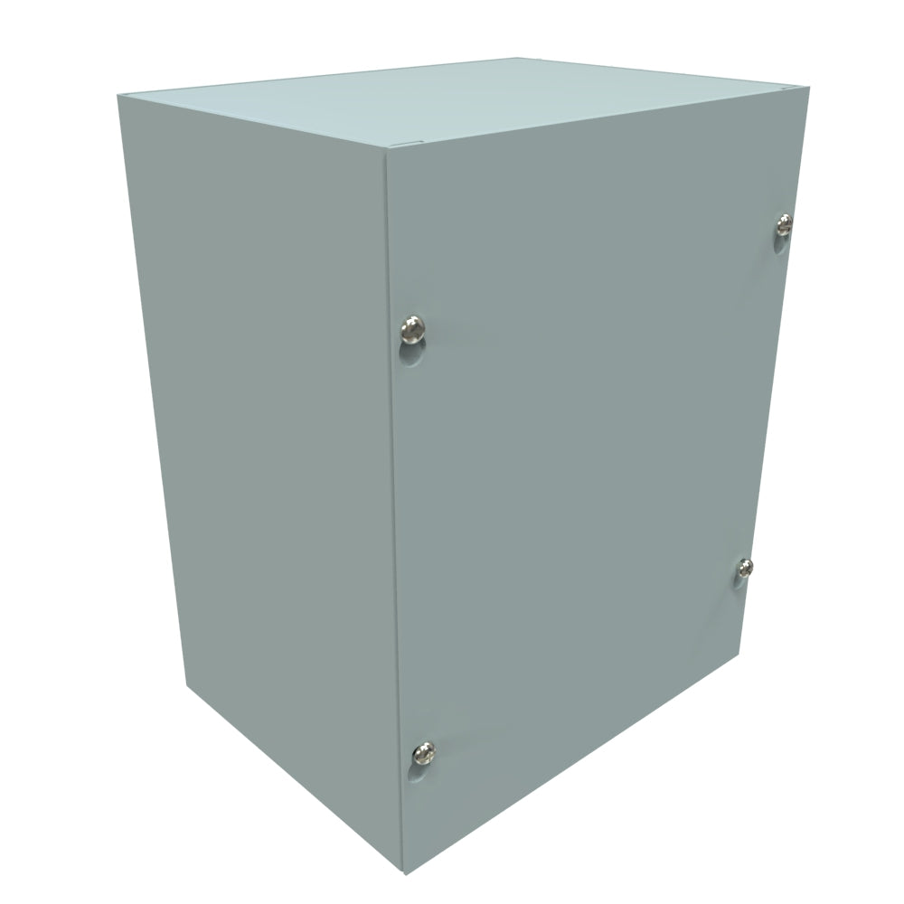 Hammond CS1086 Steel Junction Box N1 Screw Cover - 10" x 8" x 6" - Gray
