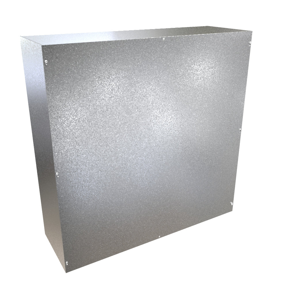 Hammond CSG363612 Galvanized Steel Junction Box N1 Screw Cover - 36" x 36" x 12"