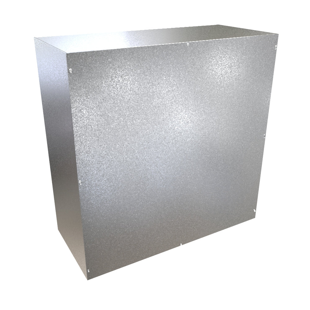 Hammond CSG363616 Galvanized Steel Junction Box N1 Screw Cover - 36" x 36" x 16"