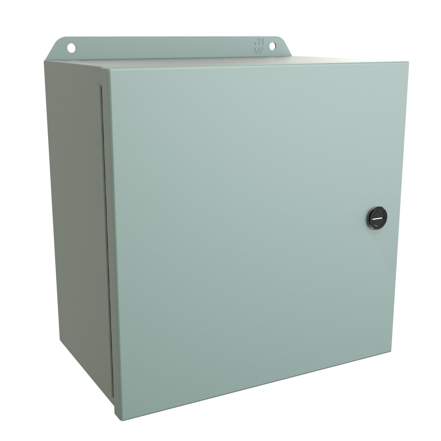 Hammond EJ10106 Eclipse Junior N4,12 Junction Box with Continuous Hinge Door - 10" x 10" x 6" - Steel/Gray