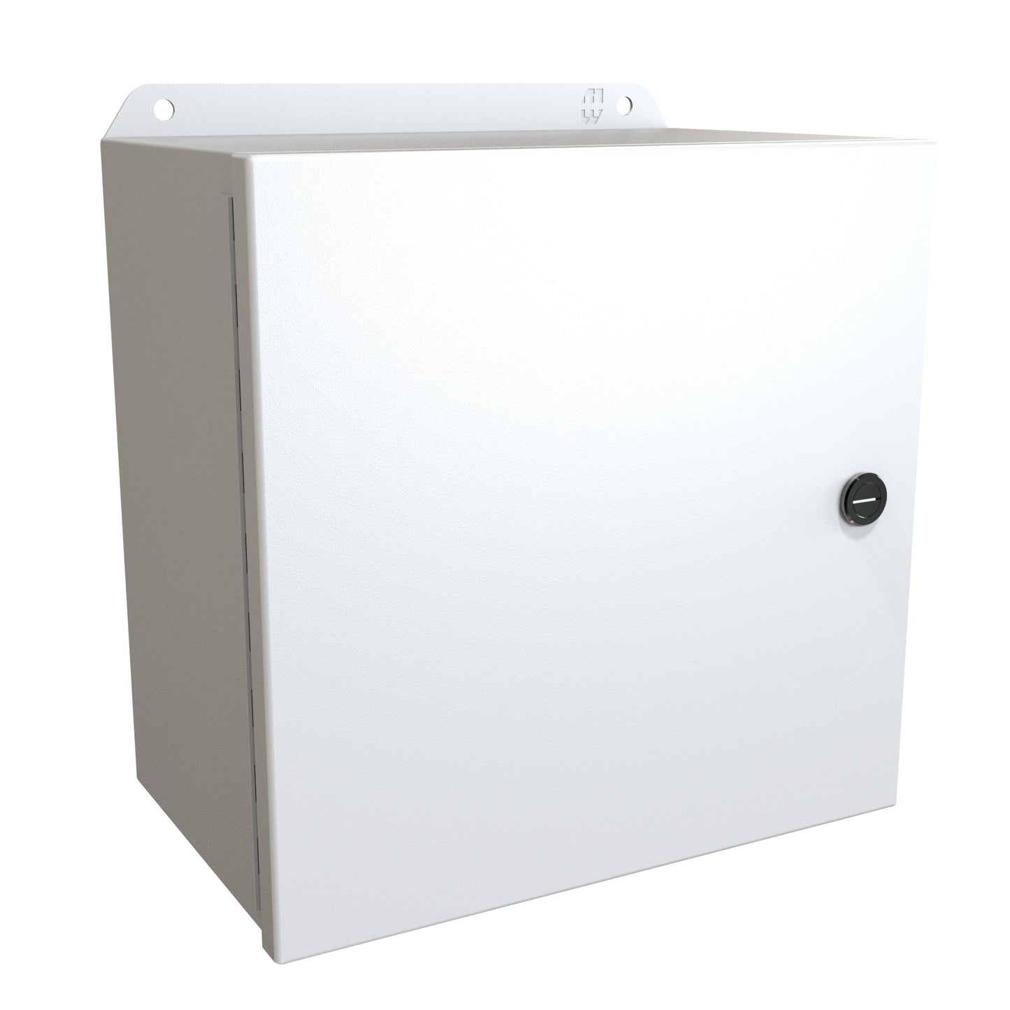 Hammond EJ10106LG Eclipse Junior N4,12 Junction Box with Continuous Hinge Door - 10" x 10" x 6" - Steel/Light Gray