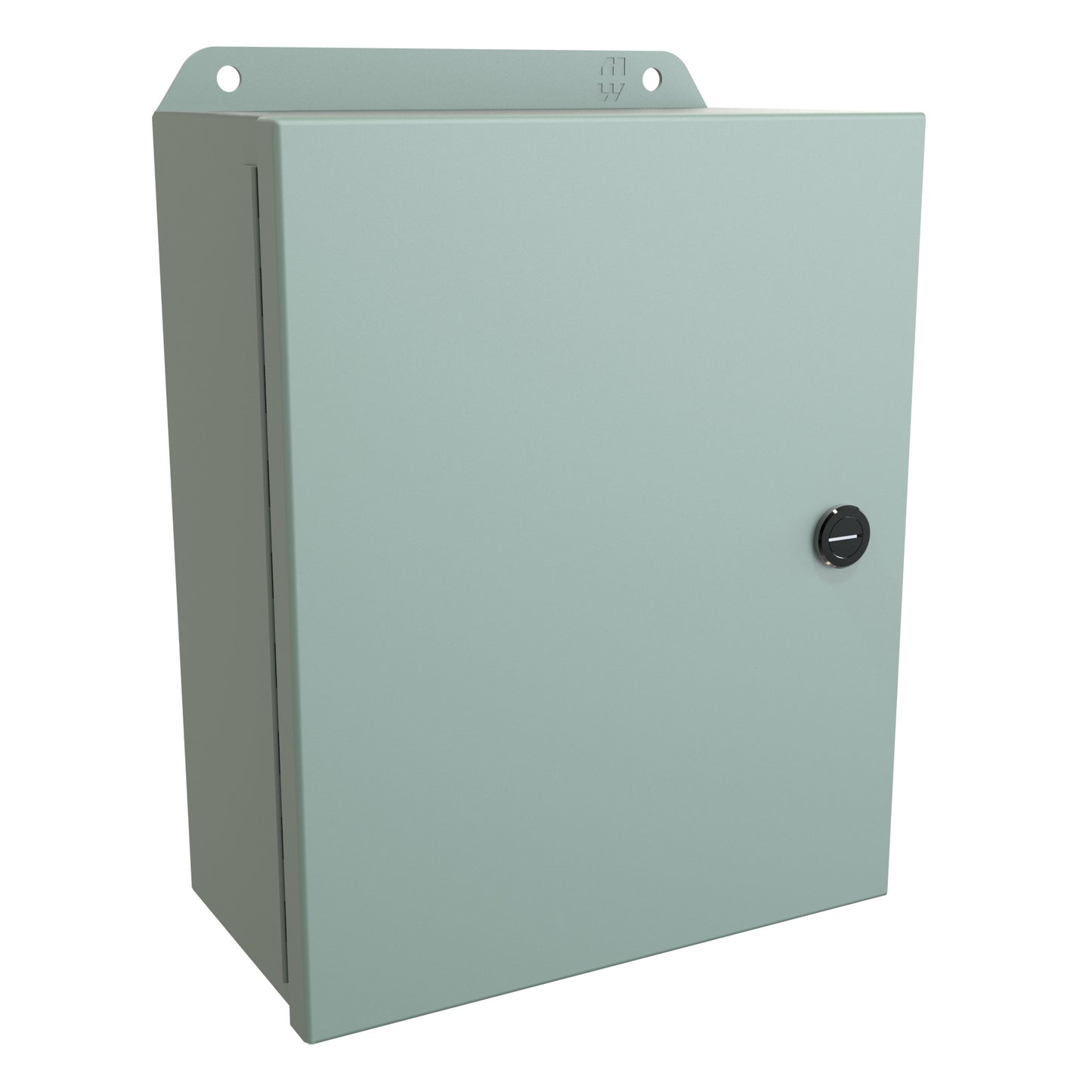 Hammond EJ1084 Eclipse Junior N4,12 Junction Box with Continuous Hinge Door - 10" x 8" x 4" - Steel/Gray