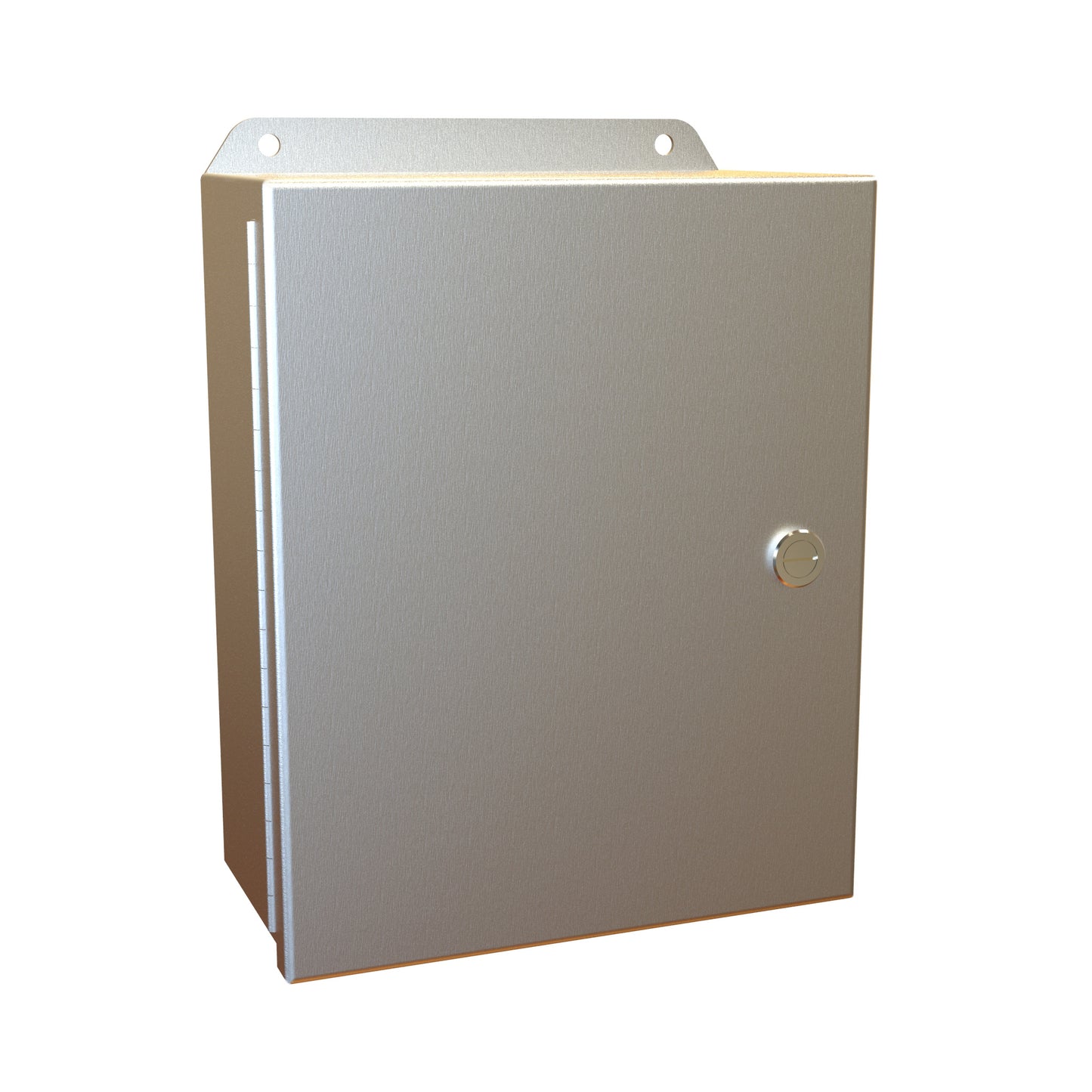 Hammond EJ1084AL Eclipse Junior N4X Junction Box with Continuous Hinge Door - 10" x 8" x 4" - Aluminum