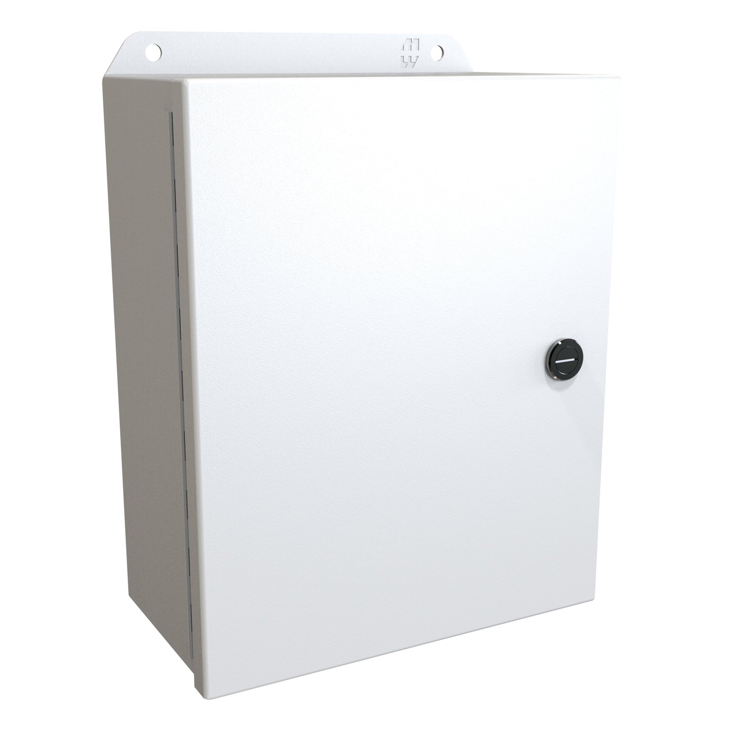 Hammond EJ1084LG Eclipse Junior N4,12 Junction Box with Continuous Hinge Door - 10" x 8" x 4" - Steel/Light Gray